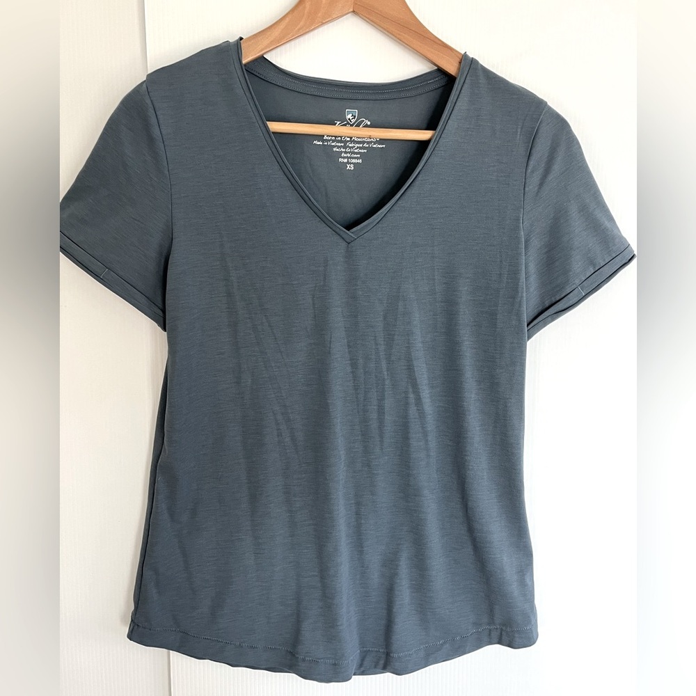 KUHL blue tee XS